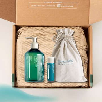純素香氛禮 💝 100% 純精油傳遞自然香氣【綠藤生機】auscentic 沐浴蜜微香禮｜ 『LINE 禮物獨家』搭配品牌束口袋 感謝禮物 🎁