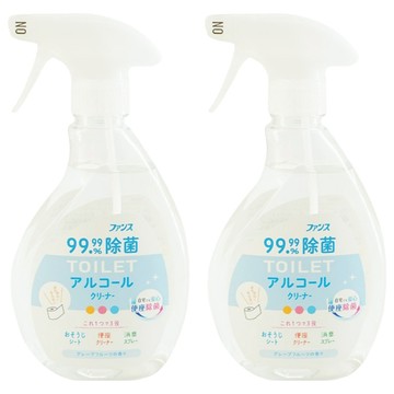 第一石鹼 浴廁酒精除菌清潔劑 400ml 99.9%除菌  2瓶