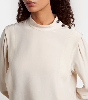 Isabel Marant Felissa crêpe blouse