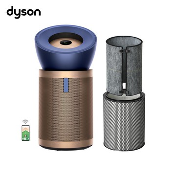 Dyson 戴森【效率等級1】BP04 Purifier Big+Quiet Formaldehyde 強效極靜甲醛偵測空氣清淨機(普魯士藍及金色) 贈HEPA濾網及富鉀碳濾網組