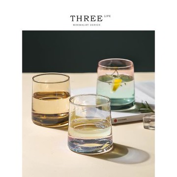 Tlife·Overflow·玻璃杯高顏值杯子高級感威士忌酒杯水杯 | 溢彩