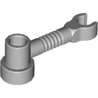 棍磚 1x3 with Clip and Stud Receptacle (Robot Arm) 淺灰色 4735