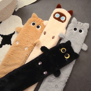 🔥熱賣🔥卡通長條熱水袋暖牀被窩注水大號灌水暖水袋防爆加長肚子神器女生