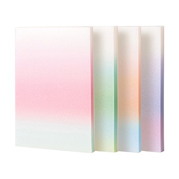 得力Deli Linfini 漸層便條標籤紙/BT406/76x101mm/50張/混色出貨