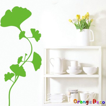 【橘果設計】純色花草 壁貼 牆貼 壁紙 DIY組合裝飾佈置