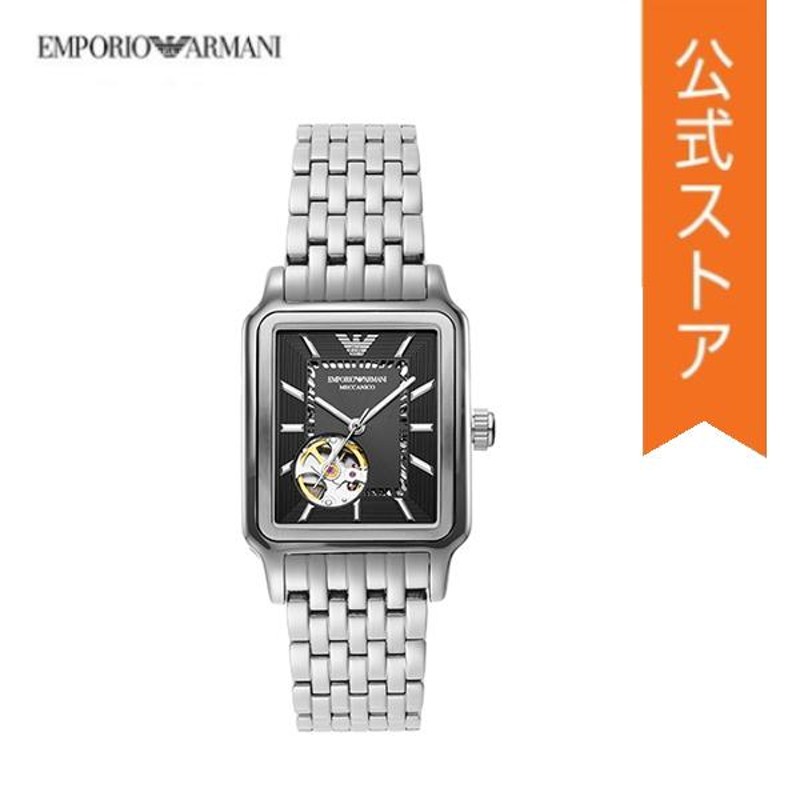 エンポリオ アルマーニ 腕時計 メンズ 自動巻き アナログ 時計