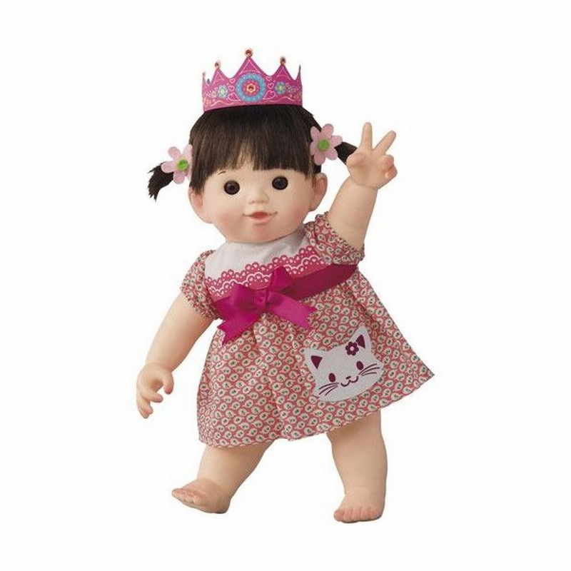ぽぽちゃん ぽぽちゃん人形 やわらかお肌の2歳のぽぽちゃん ぽぽちゃん人形 おそろいクラウン付き 通販 Lineポイント最大0 5 Get Lineショッピング