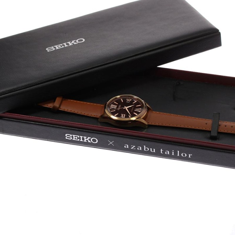 セイコー SEIKO 6R15-03C0/SDGM008 ブライツ 麻布テーラーコラボ500本限定 自動巻き メンズ 良品 内箱付き_785882 |  LINEブランドカタログ