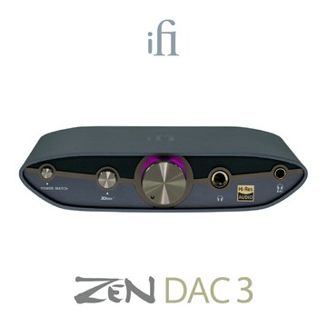 iFi ZEN DAC 3耳機擴大機/前級擴大機(現貨) USB DAC耳擴 台灣公司貨