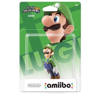【Nintendo 任天堂】NS Switch Amiibo 路易吉 任天堂明星大亂鬥系列