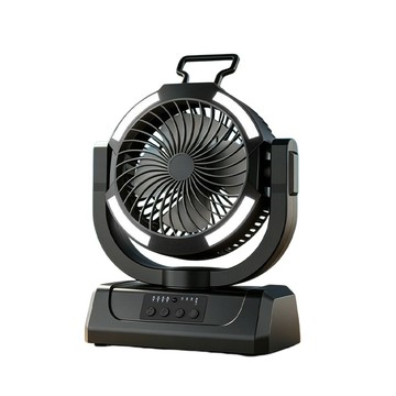 工業風扇/電扇 鋰電風扇 户外露營風扇 便攜式充電搖頭扇 智能定時大風力風扇 野營帳篷降溫風扇