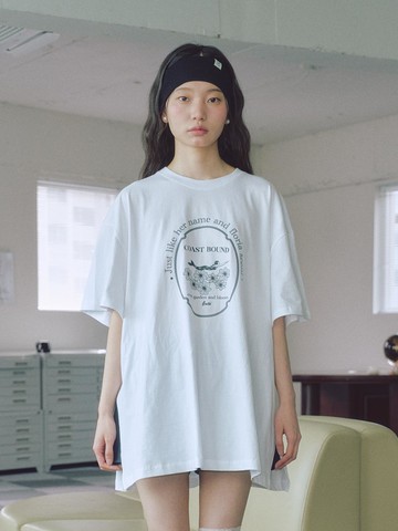 LITTLE MERMAID SHORT SLEEVED T-SHIRTS [WHITE]
