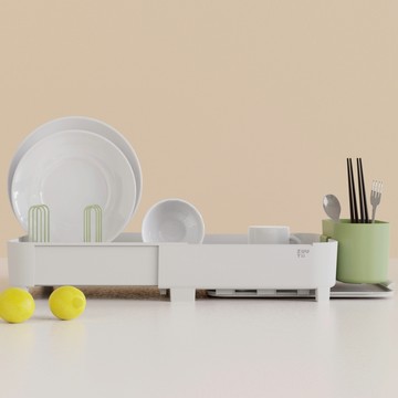 【新色】加拿大ZUUTii ｜可伸縮碗盤瀝水架(兩色)