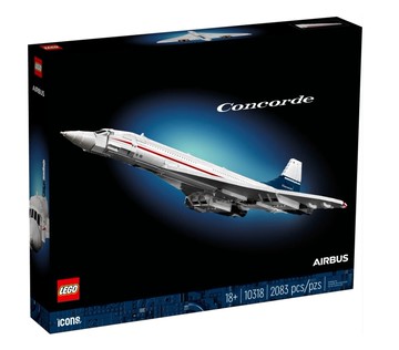 【LEGO 樂高】磚星球〡 10318 ICONS™ 協和號客機 Concorde