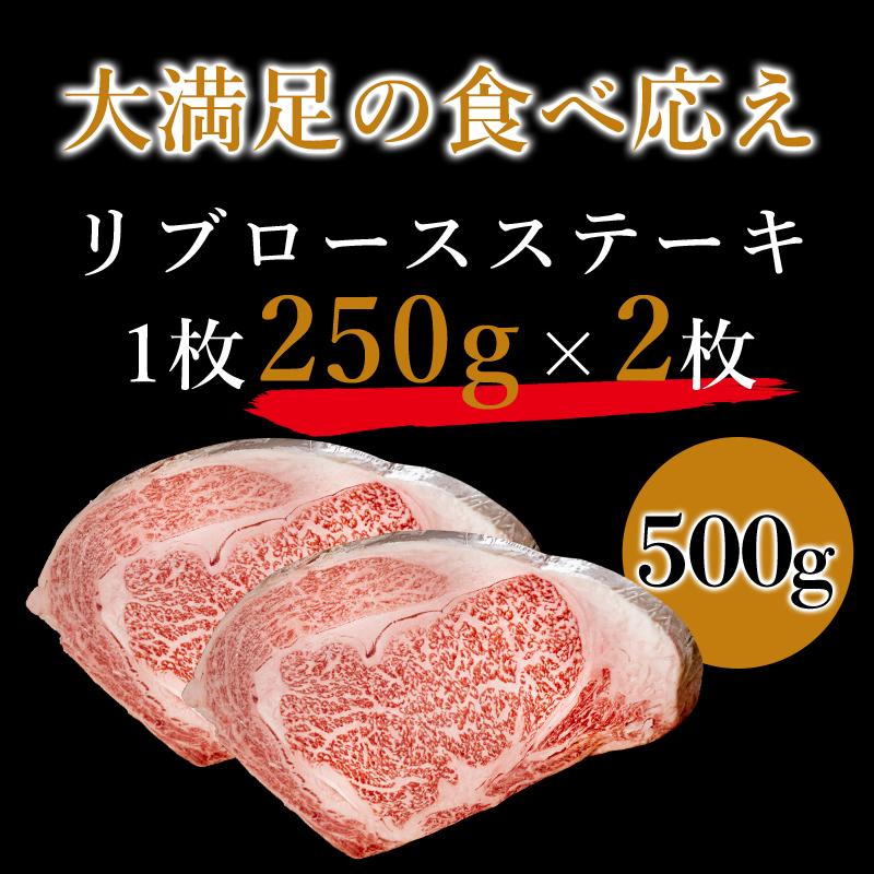 おおいた豊後牛 リブロースステーキ2枚 500ｇ 大分県 ブランド牛 黒毛和牛 おおいた和牛 お取り寄せ