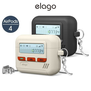 elago AirPods 4 B.B. call 造型保護殼 精美 3D 細節 防摔減震 附掛鍊 現貨