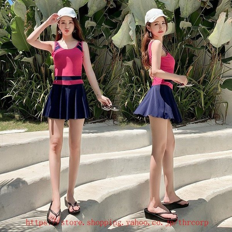 ワンピース水着 大人 可愛い 水着 レディース ワンピース オールインワン 通販 Lineポイント最大get Lineショッピング