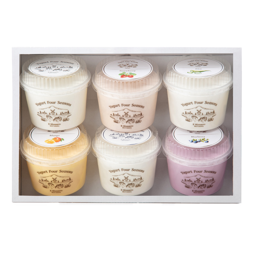 Yogurt Four Seasons ヨーグルト フォーシーズンズ カップヨーグルトアソート6入