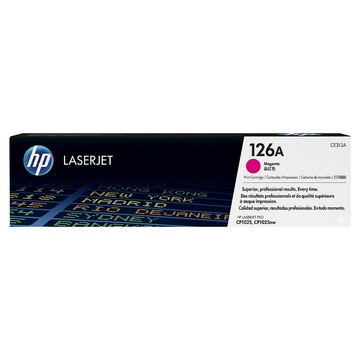 hp 惠普 126A 碳粉匣  洋紅色  1個