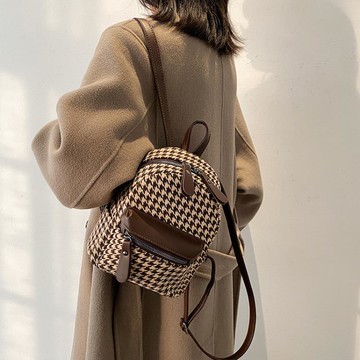 後背包 小包包女包新款潮時尚英倫風書包休閒百搭雙肩包小眾迷你背包 全館免運