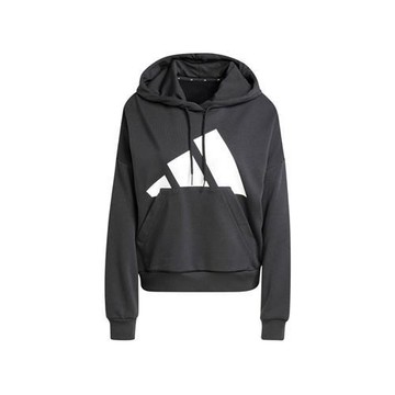 Adidas W BL FT HD 女款 黑色 運動 休閒 訓練 連帽 帽T 上衣 長袖 JN1845