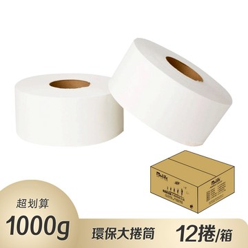 P&LIFE奈芙環保大捲筒衛生紙1000g12捲/箱)環保標章~特價中