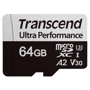Transcend 創見 MicroSD U3 A2 340S 遊戲機/空拍機專用  64GB  1個