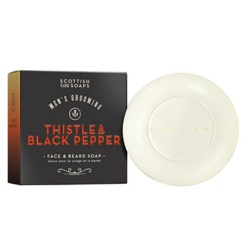 英國 Scottish Fine Soaps 經典洗面皂（洗臉皂洗顏皂潔顏皂潔面皂洗臉肥皂香皂 男士男性男生男用洗面乳