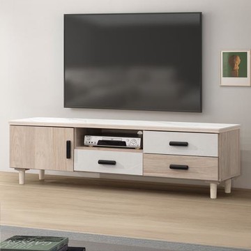 【Homelike】 喜家居5.3尺岩板電視櫃(2257)