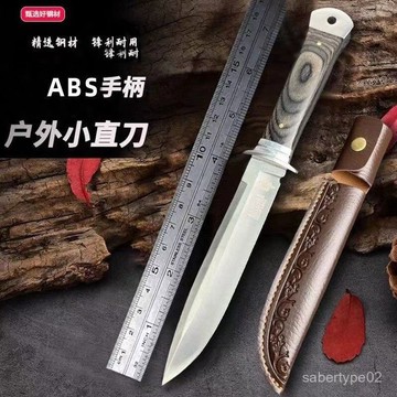 戶外水果刀削皮小刀高硬度家用鋒利切牛排刀多功能燒烤切刀