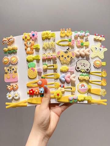 網紅卡通發夾頭飾可愛日系兒童側邊劉海碎發夾子女童寶寶發卡發飾