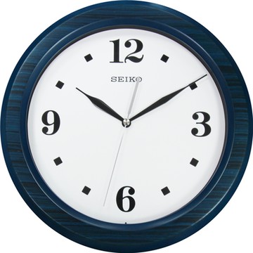 SEIKO 日本精工 滑動式秒針 木質外殼(QXA772L)綠/29.5cm