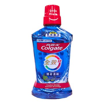 高露潔 全效含漱口水-薄荷漱口水500ml