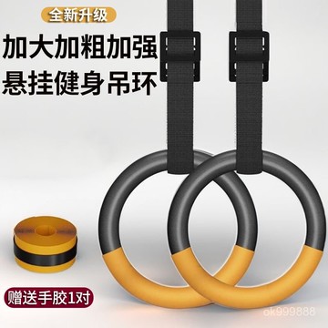 台灣出貨 吊環 健身吊環 運動吊環 圓形吊環家庭健身成人家用單桿兒童拉環腰椎頸椎拉伸牽引運動器材 HZQB