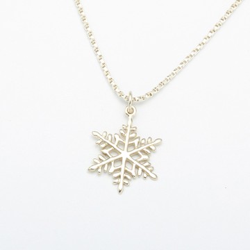 【Angel & Me】聖誕 雪花 snow s925 純銀 項鍊 生日 聖誕 情人節
