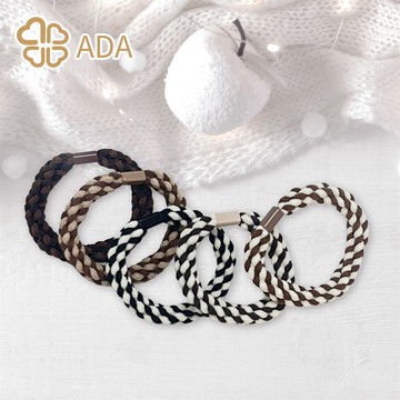 ADA經典款雙色麻花髮束5入