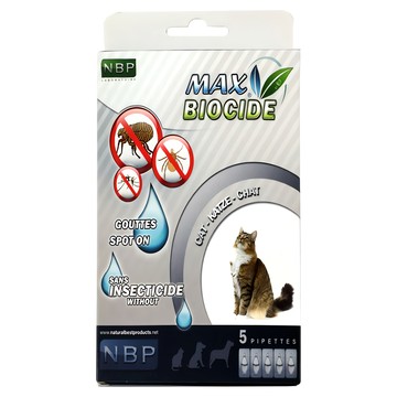 NBP 天然驅蝨滴劑 5劑 1盒  西班牙天然無毒  貓咪專用