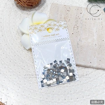 [Ching co store]飾品883 大方形平底鑽飾品 美甲材料 飾品 美甲材料 美甲裝飾品美甲