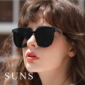 【SUNS】韓國偏光太陽眼鏡 大框TR時尚墨鏡 明星款 男女適用 防眩光 抗UV400 S1112