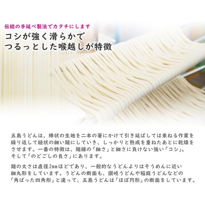  五島うどんセット あごだし スープ・めんつゆ付き 800g うどん 乾麺 贈り物 父の日 御中元 お歳暮 ギフトセット 高級 食品 送料無料