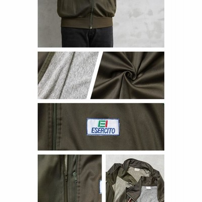 実物 USED イタリア軍 トレーニング ジャケット スタンドカラー