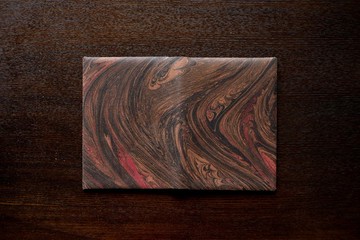 皮革書套 A6筆記本