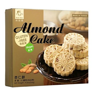 烘焙客 杏仁餅 264g/盒(另有即期品效期2026.06.12)