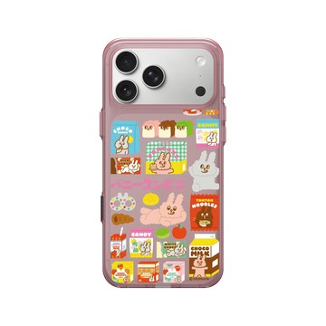 iPhone 17 Pro Max Clear (相機按鈕) 晶醺玫 - Bunni Konbiny - Bunni Konbiny 什麼都有補給站