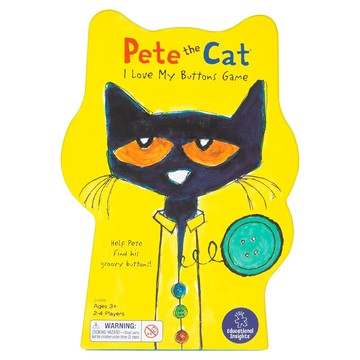 Educational Insights 親子互動桌遊 EI  皮特先生找鈕扣 卡通風格  1組