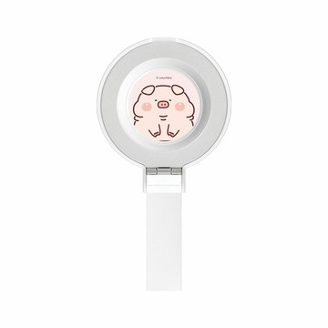 【插畫家聯名】胖才可愛胖胖肉呆15W二合一磁吸支架無線充電器(手機+Watch)