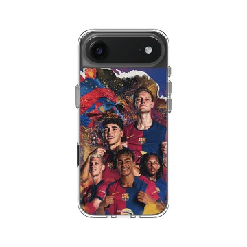 iPhone Air Clear Case（相機按鈕） 透明 - FC Barcelona - Team 1