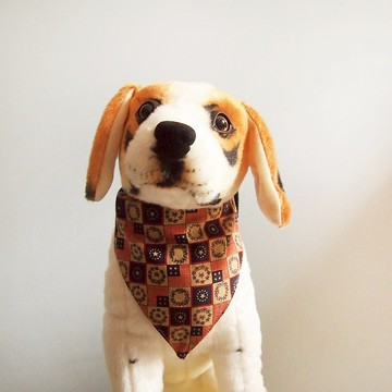 美式鄉村風款 貓咪狗狗裝飾圍巾