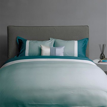 【寬庭】義大利簡約寢飾四件式｜艾格尼 翡翠綠( 加大)