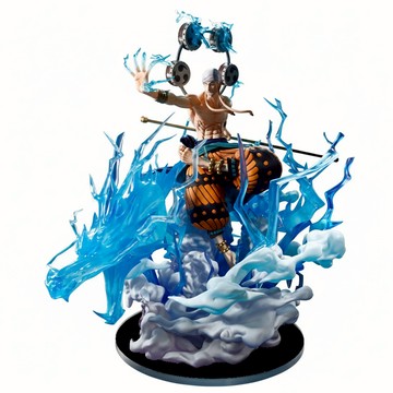 BANDAI 萬代 魂商店 限定 Figuarts ZERO 超激戰 航海王 艾涅爾 6000萬 伏特 雷龍 海賊王  1個